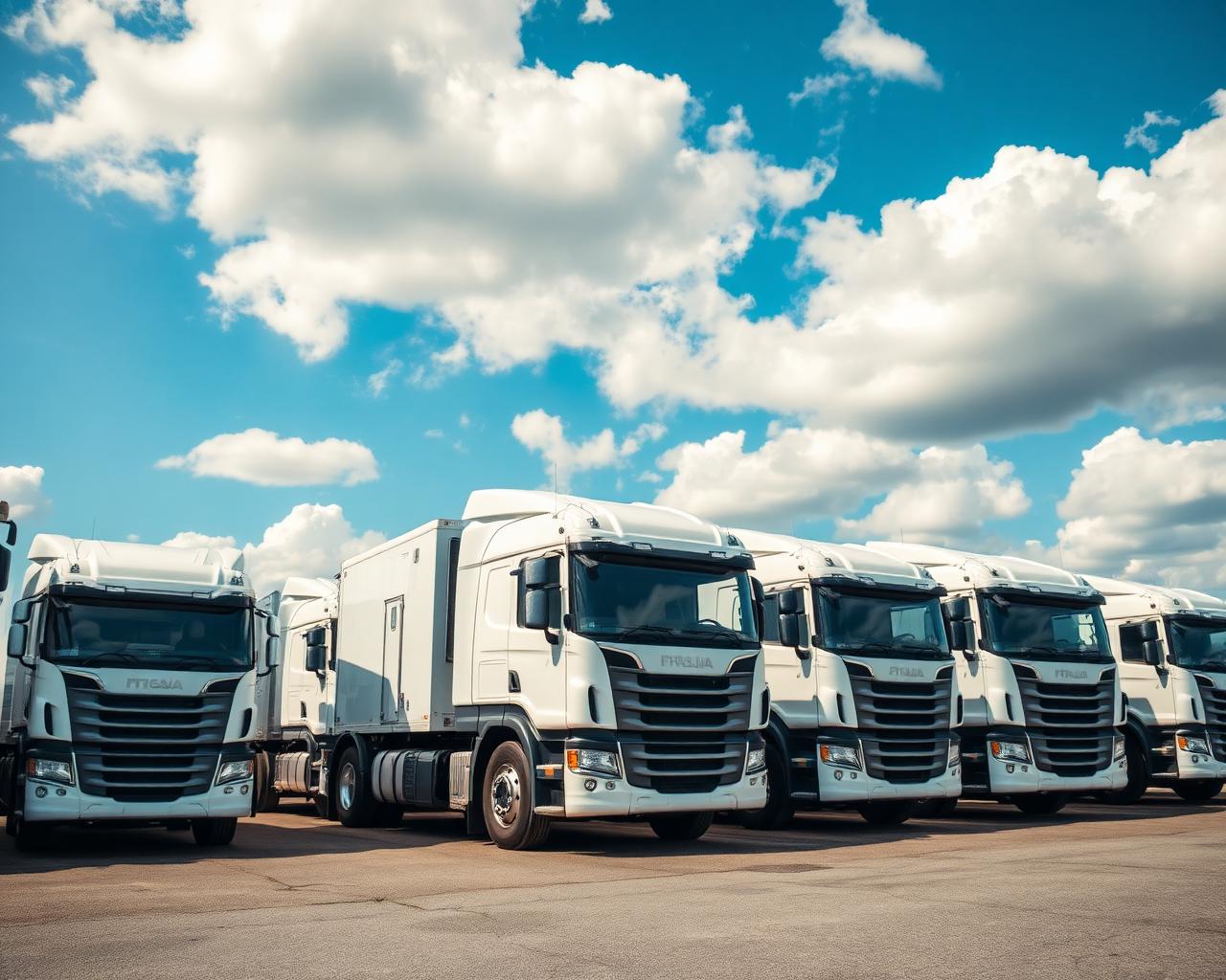 Commercial truck fleet